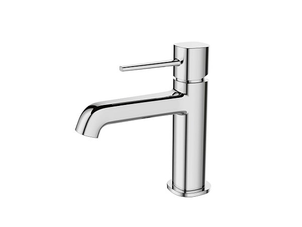 Misturador Monocomando Para Lavatório De Mesa Bica Baixa - Redonda - Cromada - Wj-2875-Mo-Cr - Jiwi