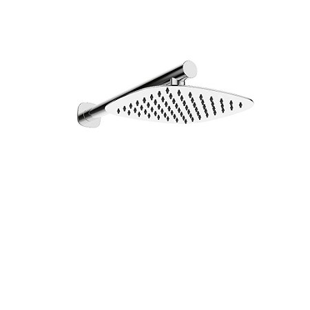Ducha Slim Com Haste Redonda  - Cromada - Wj-Dh-22-R-Cr - Jiwi