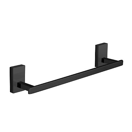 Porta Toalha De Rosto 30Cm - Black - Wj-2051-Md-Bl - Jiwi