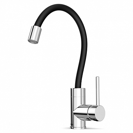 Monocomando Para Cozinha De Mesa Bica Flexível Preta Celite Colors - B5003Cecr0 - Celite