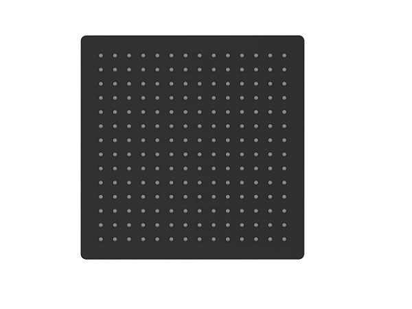 Ducha Quadrada 30 X 30 Slim Em Metal - Black - Wj-Dc-30-Q-Bl - Jiwi