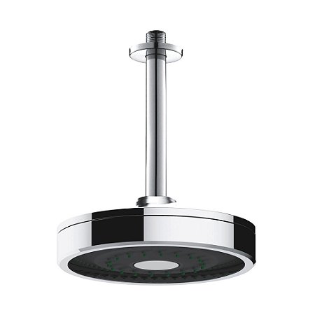 Ducha Com Haste Teto Redondo - Wj-Dal-Rt-Cr - Jiwi