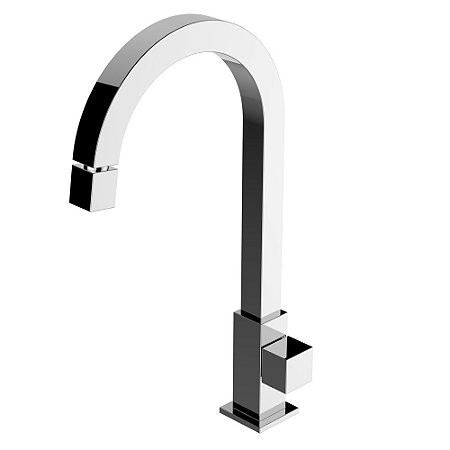 Torneira Para Cozinha De Mesa Bica Móvel - Wj-1167-Be-Cr - Jiwi