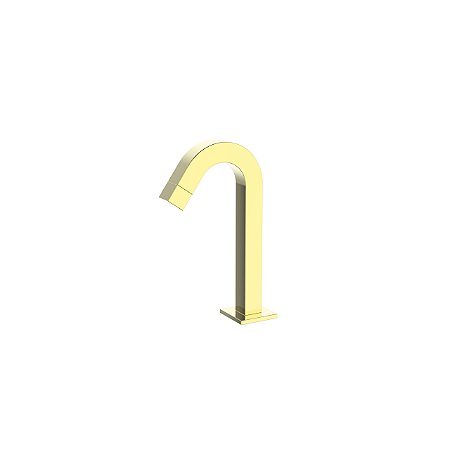 Torneira Para Lavatório De Mesa Pisa - Bica Baixa - Gold - Wj-1197-Pi-Gd - Jiwi