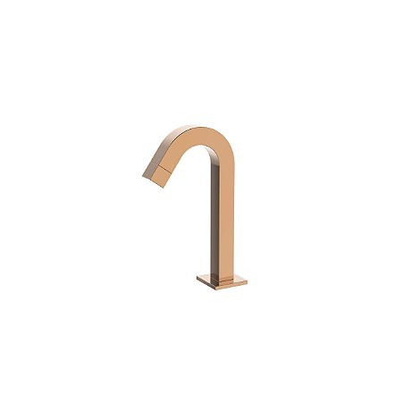 Torneira Para Lavatório De Mesa Pisa - Bica Baixa - Rose-Gold - Wj-1197-Pi-Rg - Jiwi