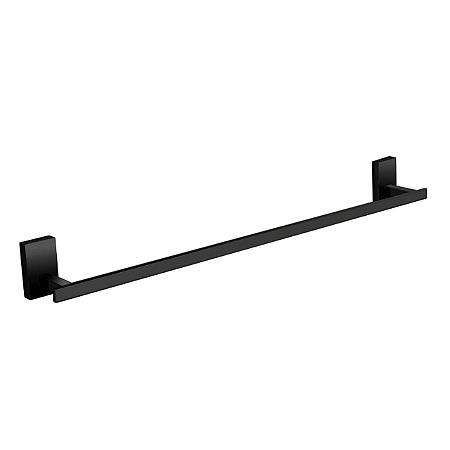 Porta Toalha Linear 60 Cm - Black - Wj-2040-Md-Bl - Jiwi