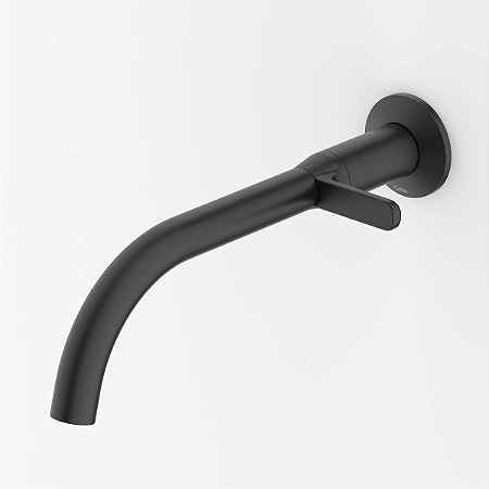 Torneira Lavatorio Parede Design Preto Matte - B5024Cgr00 - Celite