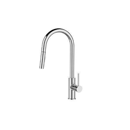 Misturador Monocomando Para Cozinha De Mesa Bica Móvel - Cromada - Wj-2216-Db-Cr - Jiwi