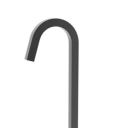 Torneira Para Lavatório De Mesa Pisa - Bica Alta - Cinza - Wj-1198-Pi-Cz - Jiwi