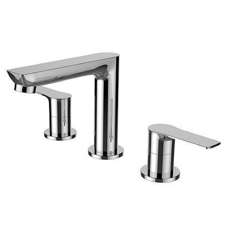 Misturador Duplo Comando Para Lavatório De Mesa - Wj-1877-At-Cr - Jiwi