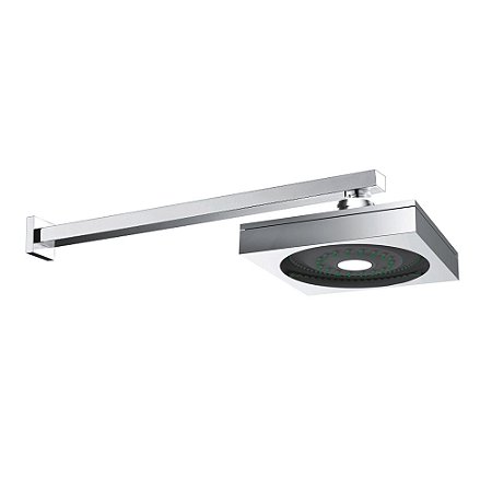 Ducha Com Haste Quadrado - Wj-Dal-Ql-Cr - Jiwi