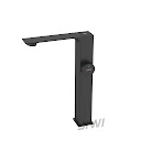 Misturador Para Lavatorio Da Mesa Bica Alta Com Medidor De Temperatura - Wj-2885-Ld-Bl - Jiwi