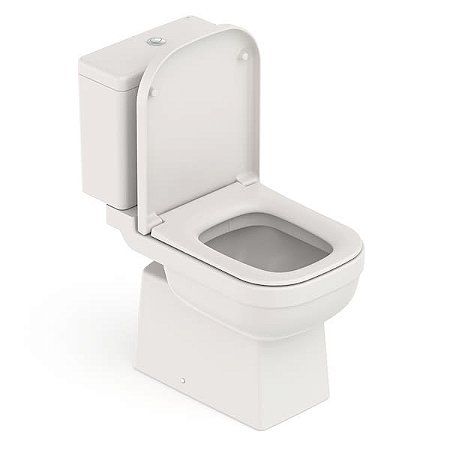 Kit Bacia Com Caixa, Assento Termofixo E Complementos De Instalação Elite Beige - 1747230650300 - Celite
