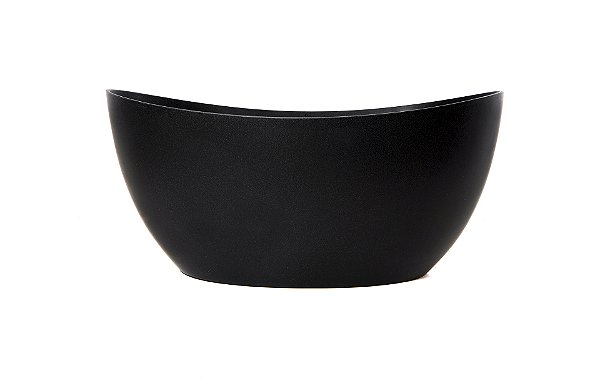 Banheira Sampa - Duraquartz Preto Granito - Valvula Click Cromado - Sbcd00804060101 - Sabbia