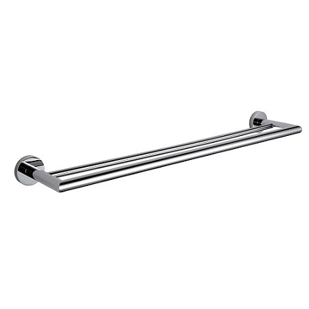 Porta Toalha Duplo 60 Cm - Wj-2040/2-Pa-Cr - Jiwi
