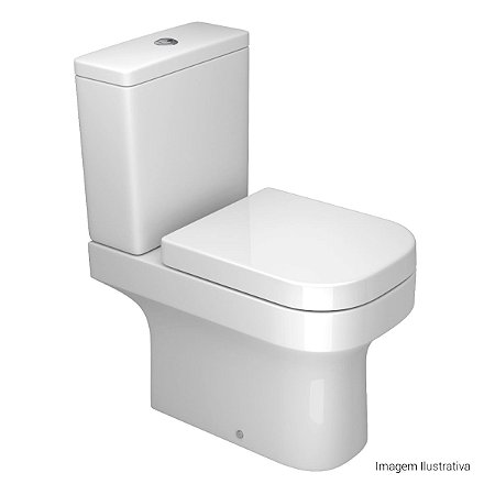 Bacia para Caixa Acoplada Piano Branco - P.330.17 - DECA