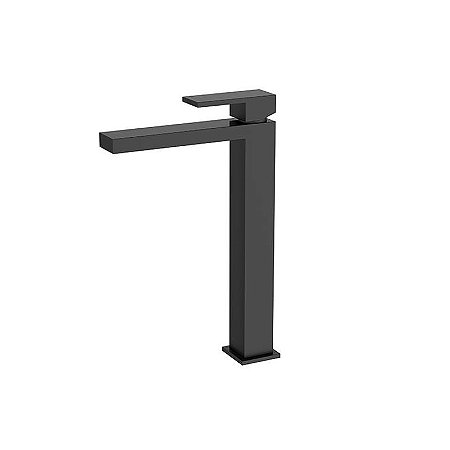 Monocomando para lavatório de mesa bica alta - Madrid - Black - V-83315-59H - JIWI