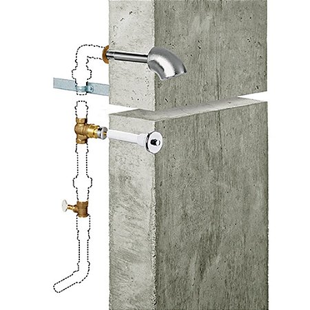 Chuveiro Passante 200-300 Mm Alta Segurança - 00332906 - Docol