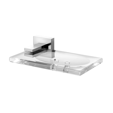 Saboneteira Acrílica De Parede Square - 00387906 - Docol
