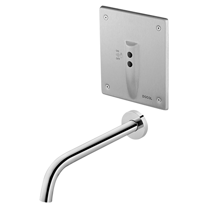 Torneira Para Banheiro De Parede Embutida On/Off Docol Eletric - 00446916 - Docol