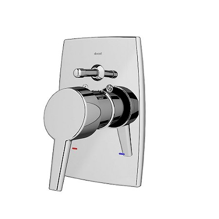 Acabamento Monocomando Para Banheira E Chuveiro 1/2" Nexus - 00502806 - Docol