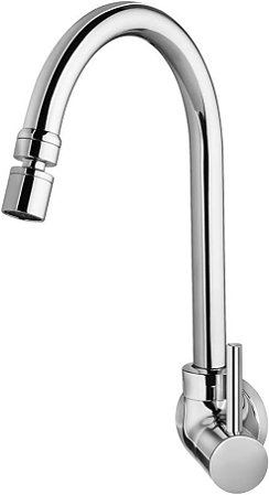Torneira Cozinha Parede Bica Alta Uno, 1/2" E 3/4" - 00524806 - Docol