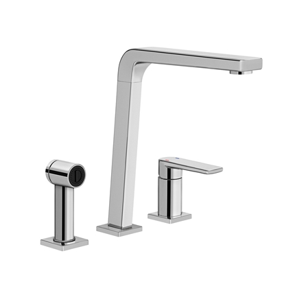 Monocomando Para Cozinha Com Ducha Bistrô - 00647306 - Docol