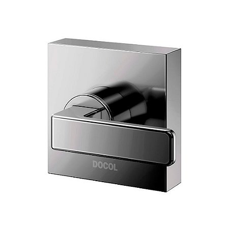 Acabamento Para Registro Docolbase 3/4" Docol Stillo Grafite Polido - 00823948 - Docol