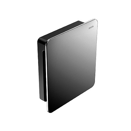 Acabamento Para Válvula De Descarga Docol Flat Grafite Polido - 00931748 - Docol