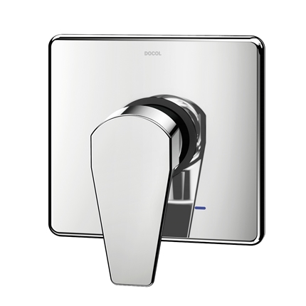 Acabamento Monocomando Para Chuveiro E Ducha Higiênica De Lift Cromado - 00961806 - Docol