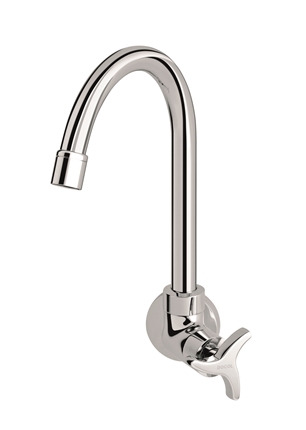 Torneira Para Cozinha De Parede 1/2" E 3/4" Trio Leed - 01106506 - Docol