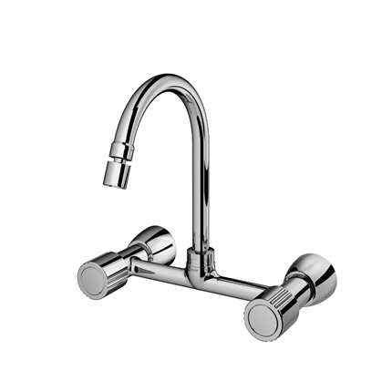 Misturador Para Cozinha De Parede 1/2" E 3/4" Nova Itapema Bella - 01523460 - Docol