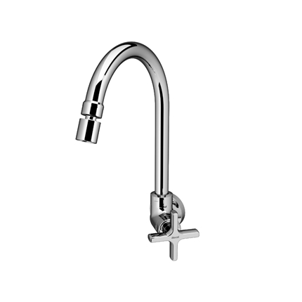 Torneira De Cozinha De Parede Bica Alta Nova Invicta - 01524106 - Docol