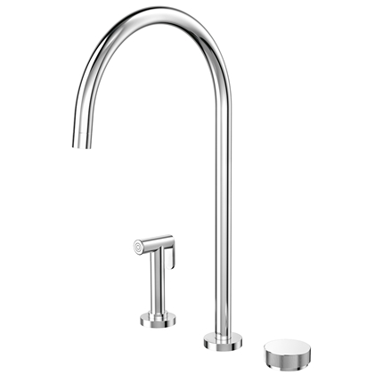Torneira Para Cozinha De Mesa Com Ducha Lateral Mix&Match - 01546806 - Docol