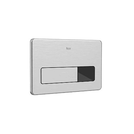 Placa de acionamento eletrônica com descarga dual 3/6L em aço inoxidável PL3-E - A890097500 - ROCA