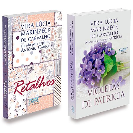 Kit Violetas de Patrícia + Retalhos - Vera Lúcia Marinzeck