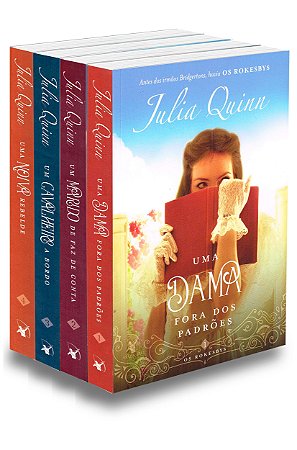 Kit 4 livros Os Rokesbys