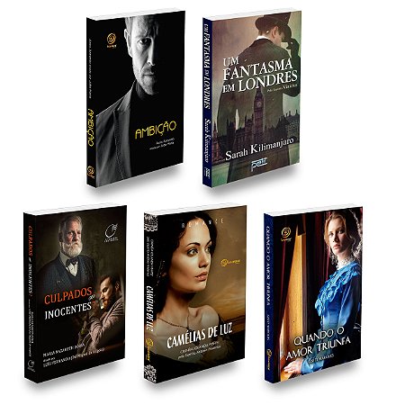 Kit 5 Romances Espíritas Que Tocam O Coração