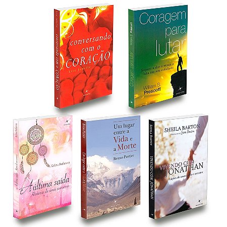 Kit Romances Espiritualistas - 5 Livros