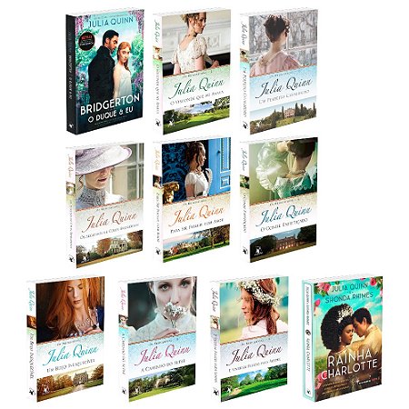 Kit Série Completa Os Bridgertons + Rainha Charlote 10 livros