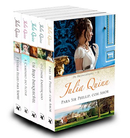Kit Série Os Bridgertons - Livros 5, 6, 7, 8 e 9