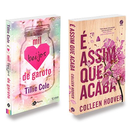 Livro Kit Mil Beijos de Garoto + É Assim que Acaba