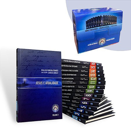 Box Série Psicológica Joanna De Ângelis Capa Dura - 16 Volumes