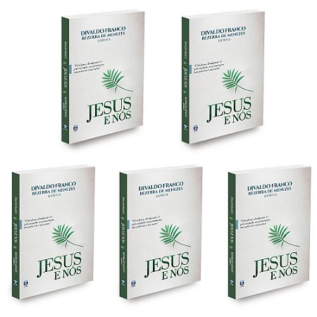Kit Jesus e Nós - Capa Dura - 5 Livros - Divaldo Franco/Bezerra de Menezes