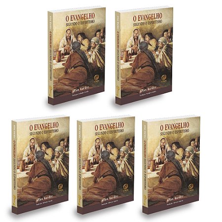 Kit 5 O Evangelho Segundo o Espiritismo - Econômico BOA NOVA