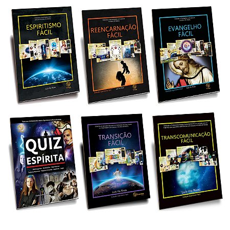 Kit Espiritismo Sem Mistérios - 6 livros