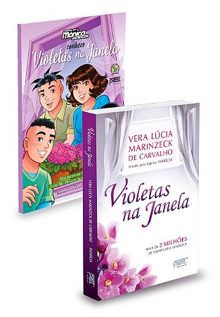 Kit Violetas na Janela + Turma da Mônica Jovem Conhece Violetas na Janela