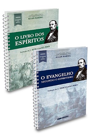 Kit Espiral - O Evangelho Segundo O Espiritismo + O Livro dos Espíritos