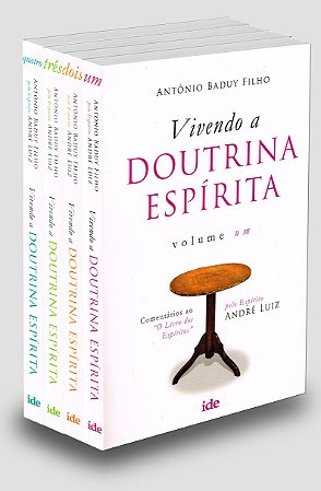 Coleção Vivendo A Doutrina Espírita - 4 Livros