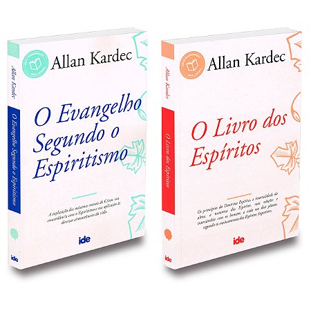 Kit O Evangelho Segundo o Espiritismo + O Livro dos Espíritos